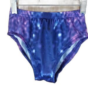 Galaxy Print Girls Kids Swim Bottoms Unbranded 140